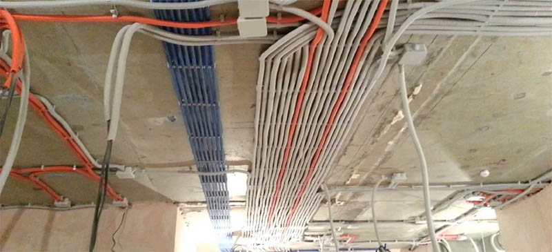 Монтаж электропроводки